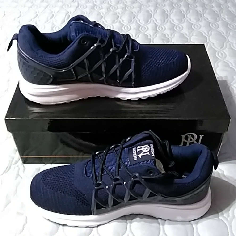 Parish Nation Men's Sneakers in Navy Blue